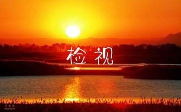 对照检视报告7篇