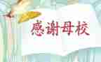 感恩母校的心得体会7篇