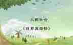 奇妙的圆教案7篇