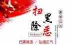 扫黑除恶年终总结报告5篇